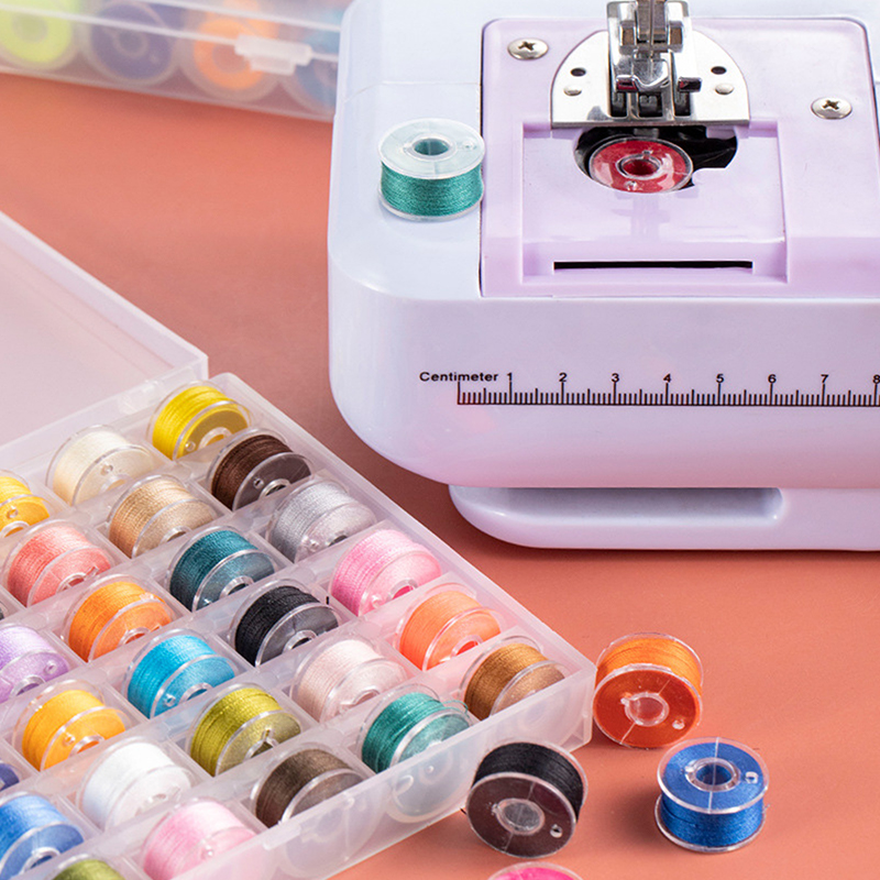 New【Sewing Bobbins Box Set Sew - Bobbin Organizer Box 评论和价格