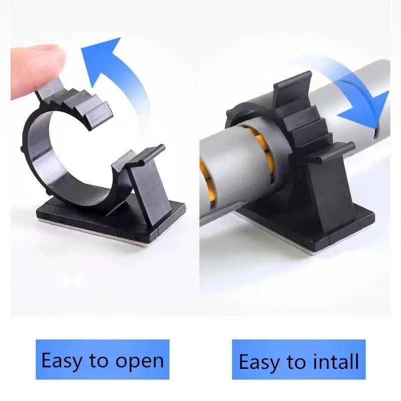 1-10pcs Adhesive Cable Organiz - Bobbin Organizer Box 评论和价格