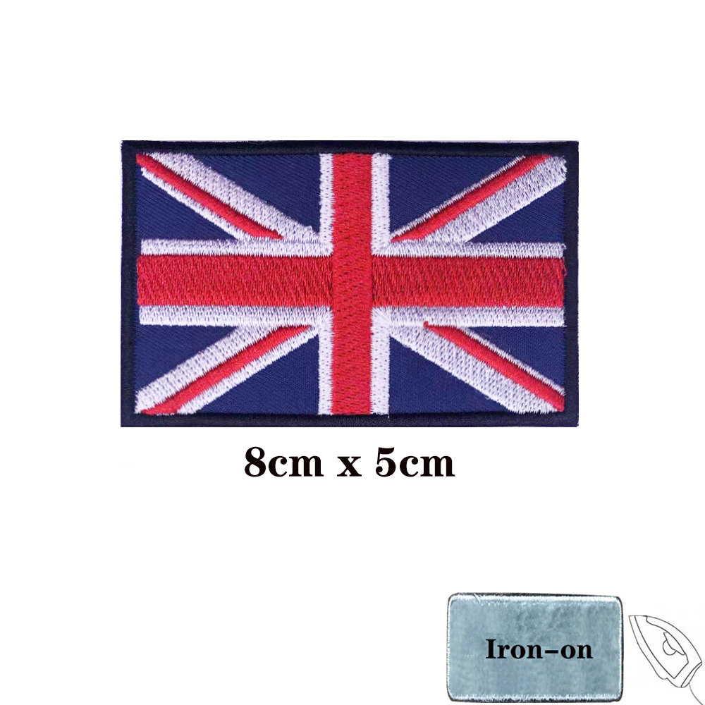 British flag U.K Patches Engla - Velcro Sew On 评论和价格
