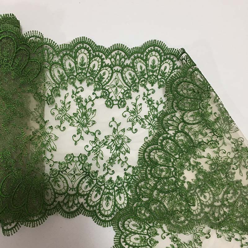20Yards Bilateral Lace Trim Sk - Sewing Embroidery Fabric 评论和价格