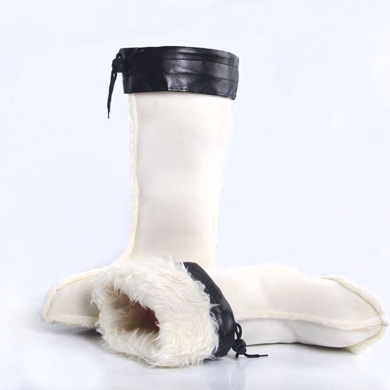Rain Boots Cotton-Padded Shoe  - Sewing Fleece 评论和价格
