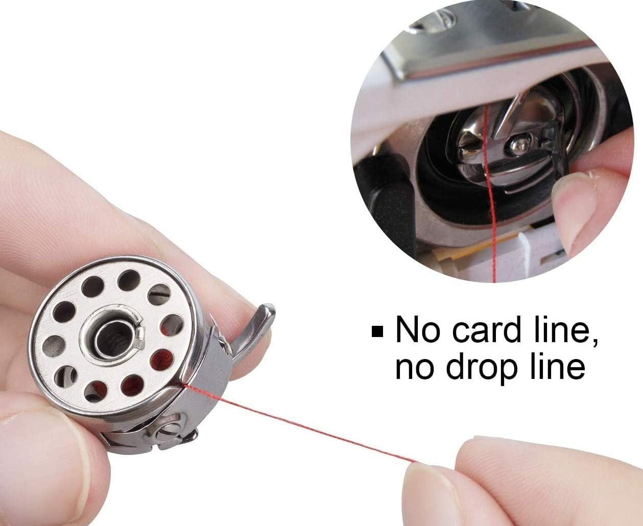 2 Bobbin Case And 8 Metal Bobb - Sewing Machine Yarn 评论和价格