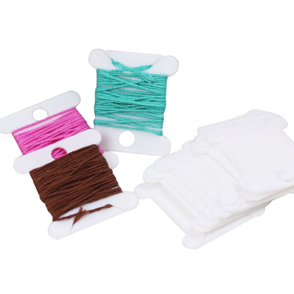 30pcs Plastic Floss Bobbins Se - Embroidery Floss Thread 评论和价格