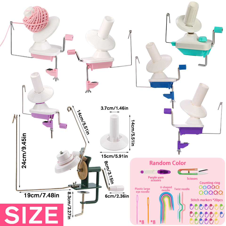 Imazy Yarn Cake Winder Spinner - Sewing Knit 评论和价格
