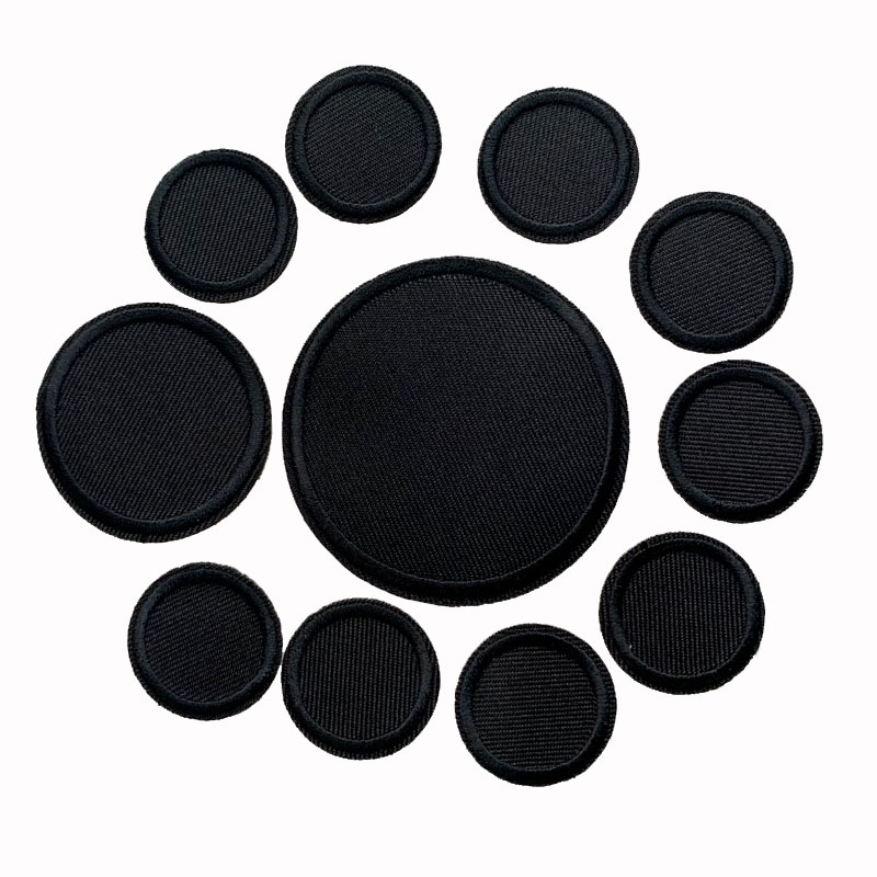5Pcs Black Round Patches For C - Velcro Sew On 评论和价格