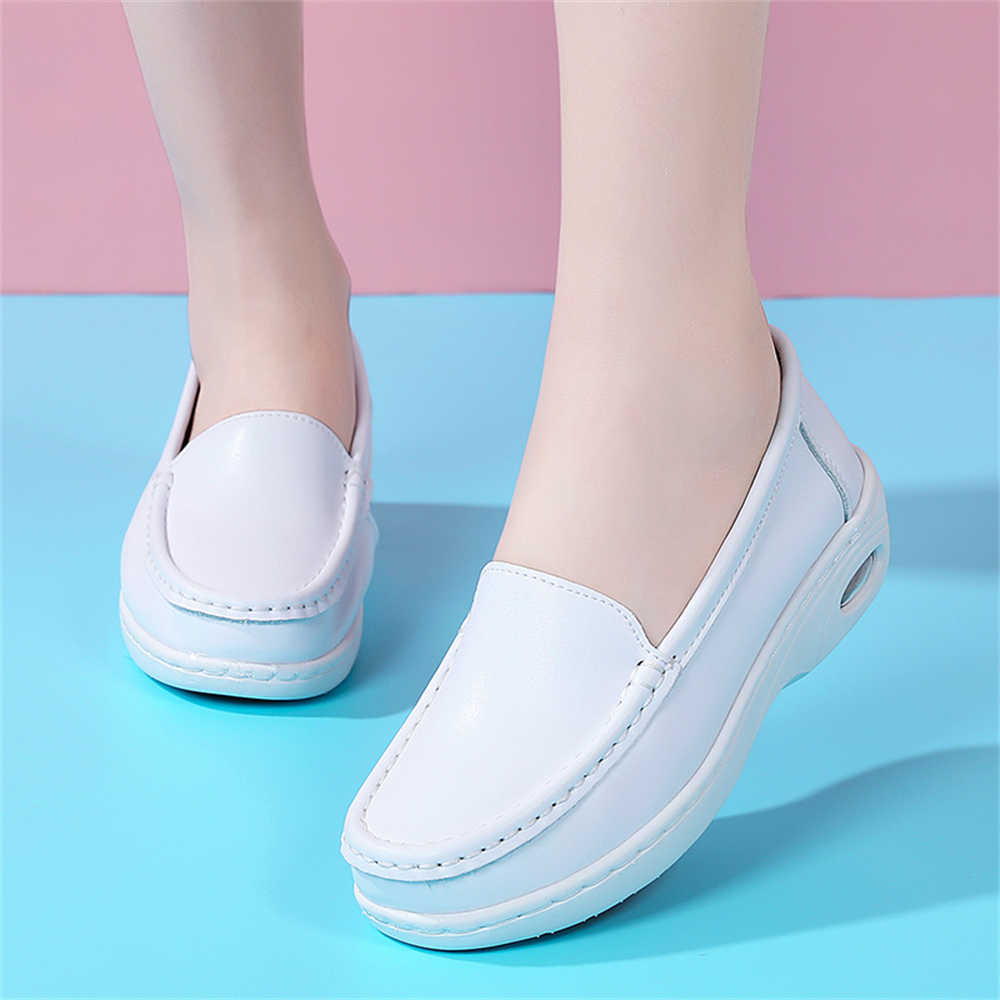 Chunky White Sole Heel Shoes O - Sewing Industry 评论和价格