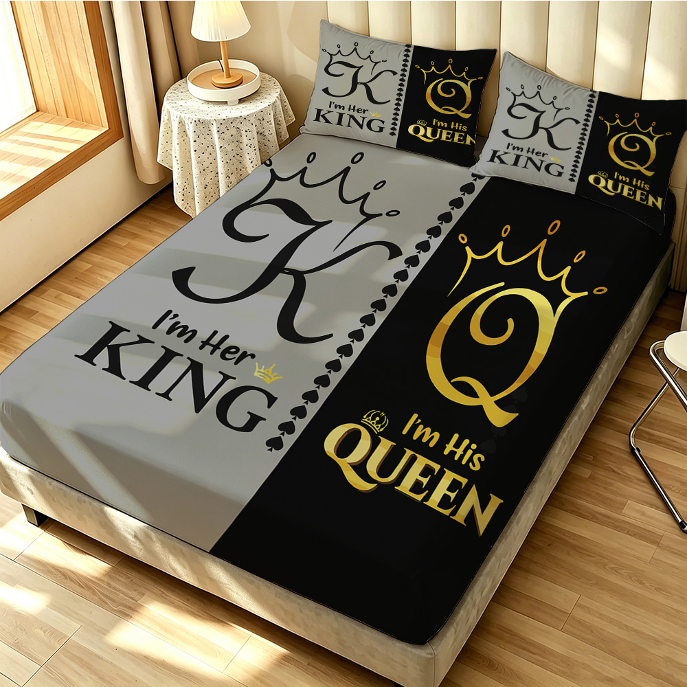 His Her King Queen Crown Fitte - Fabric Softener Sheet 评论和价格