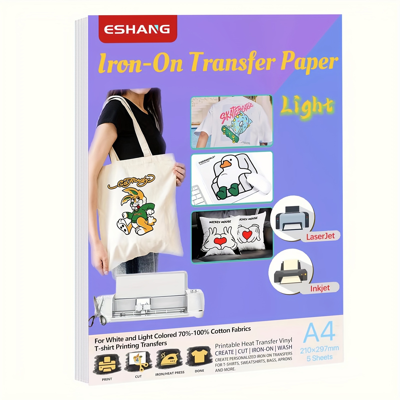 A4 Size Heat Transfer Paper Fo - Fabric Softener Sheet 评论和价格