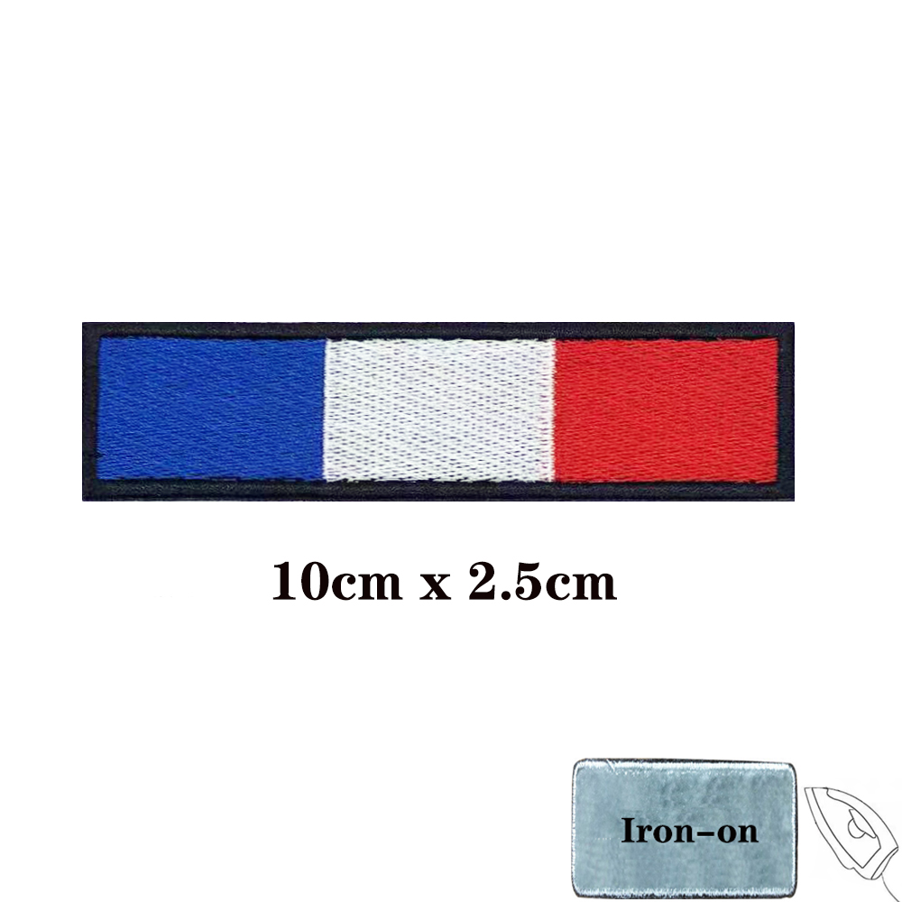 1PC France National Flag Armba - Velcro Sew On 评论和价格