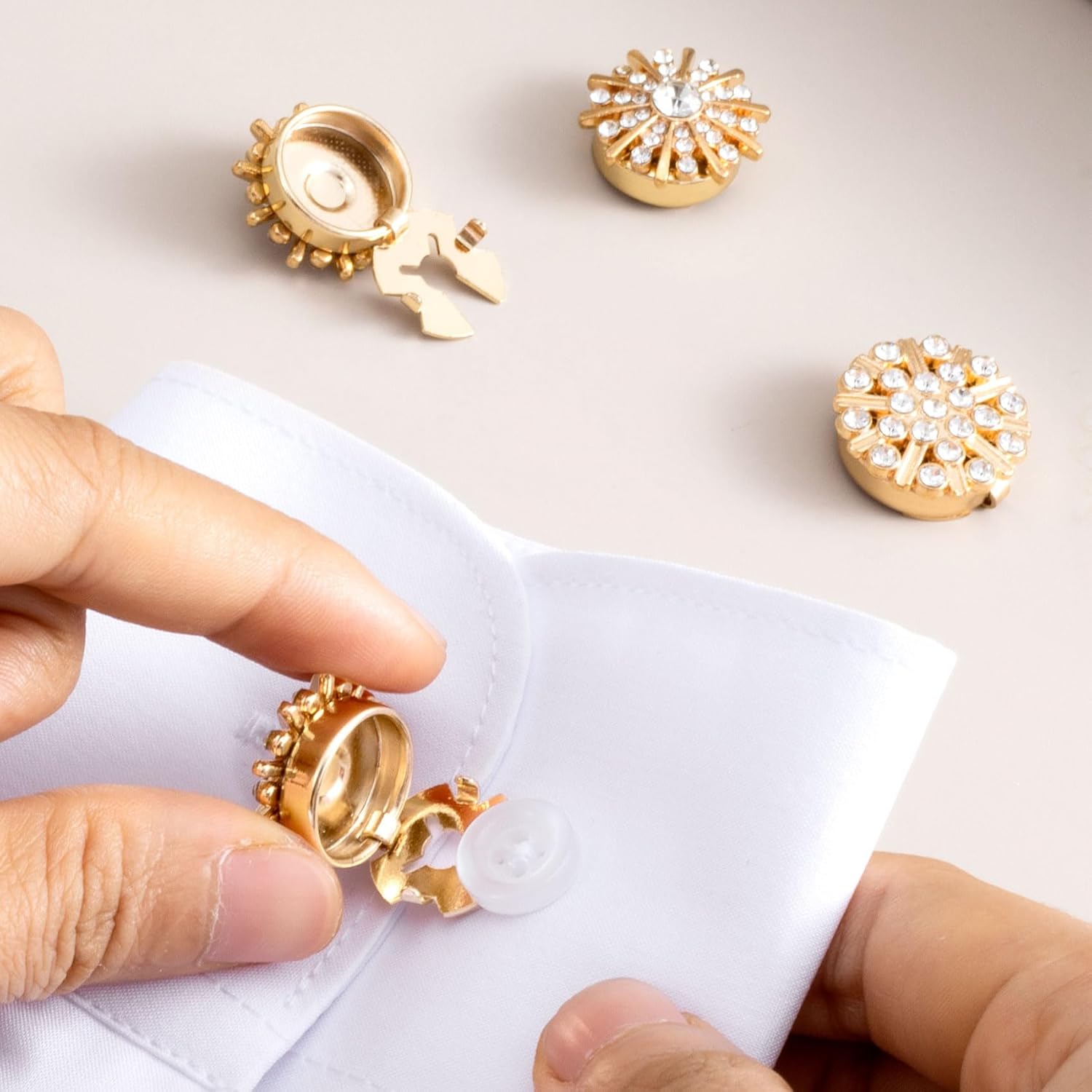 Rhinestone Crystal Button Deta - Button Hole Cutter 评论和价格