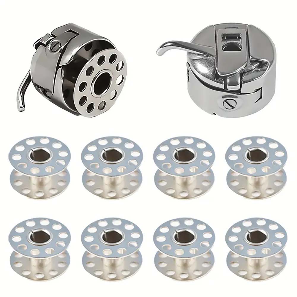 Bobbin Case and Metal Bobbins  - Sewing Machine Yarn 评论和价格
