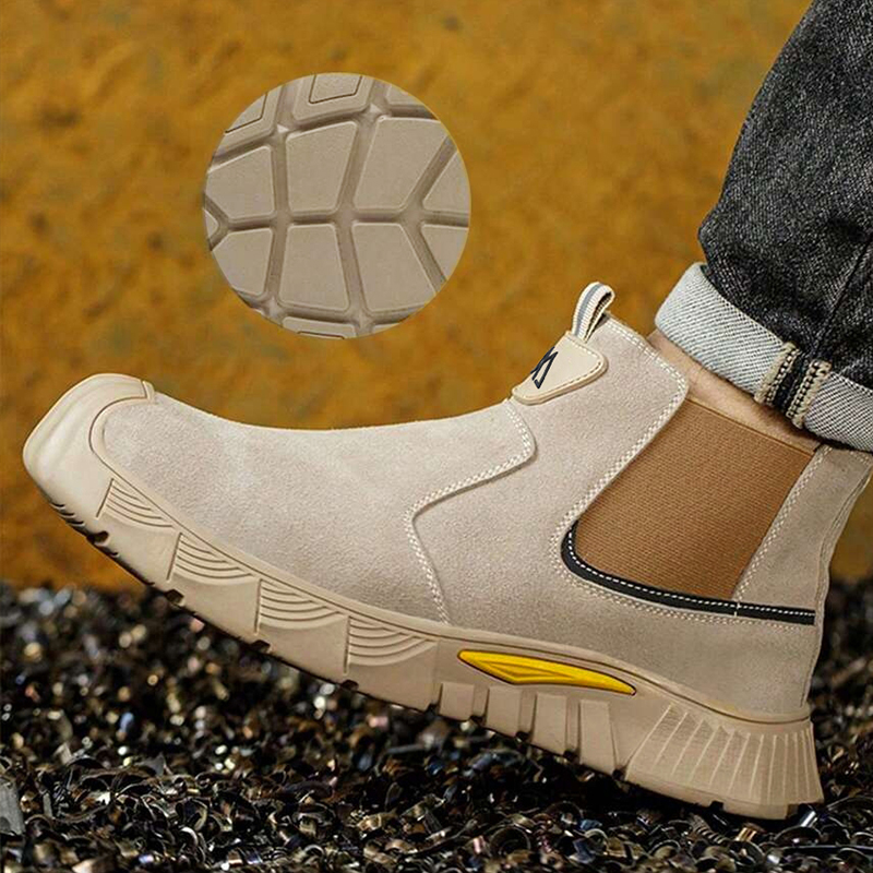 Lightweight Men's Safety Shoes - Sewing Industry 评论和价格