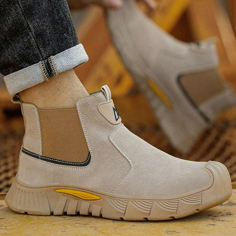 Lightweight Men's Safety Shoes - Sewing Industry 评论和价格
